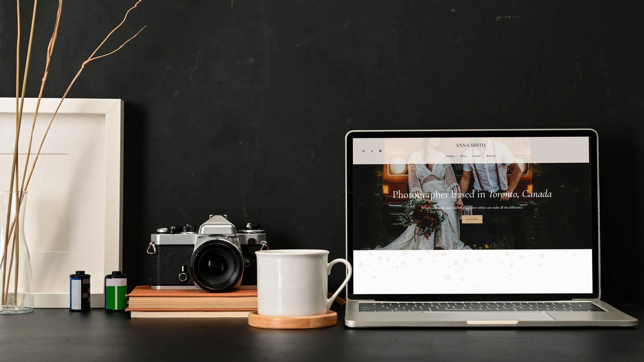 Boho Squarespace 7.1 Template for Wedding Photographer and Videographer | Squarespace  Portfolio | Custom Wedding Website Design
