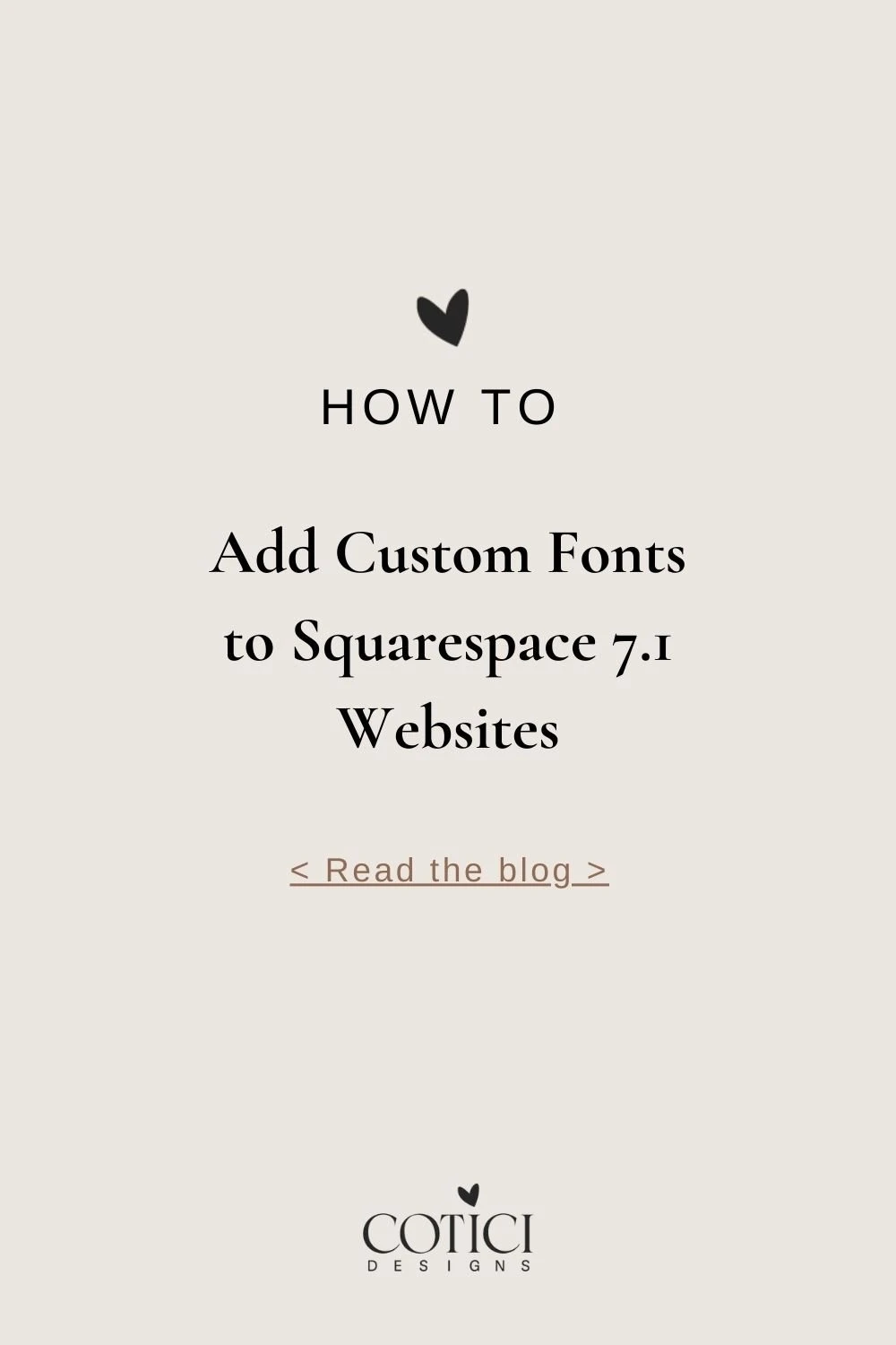 How to Add Custom Fonts to a Squarespace 7.1 Website