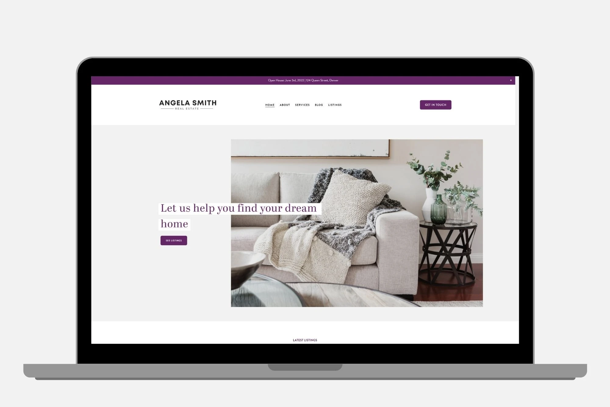 Realtor Broker Real Estate Template Squarespace Website template and branding kit (10).jpg